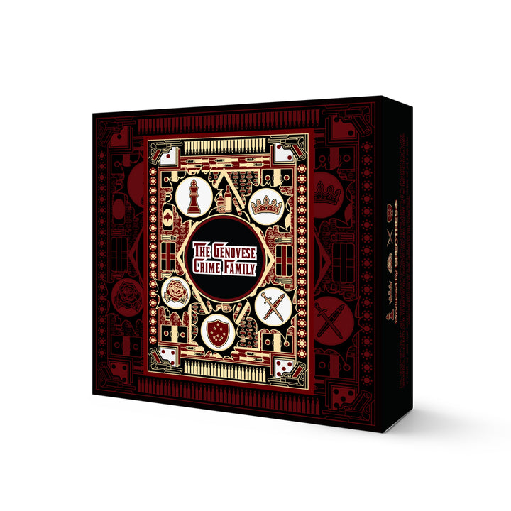 image of the genovese crime family silver coin packaging box