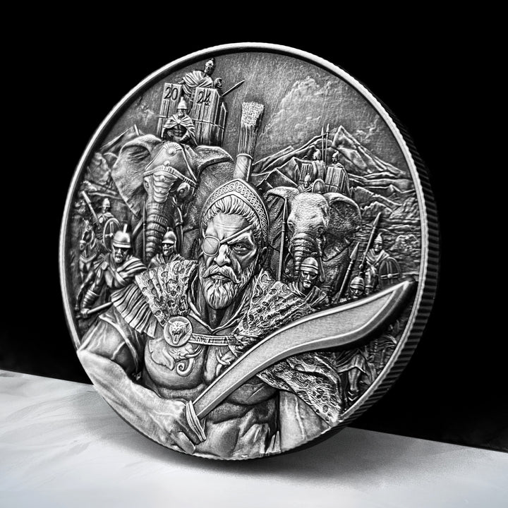image of the hannibal silver coin