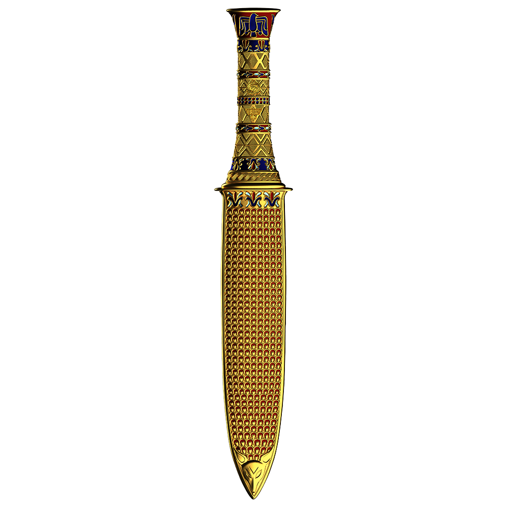 image of the king tutankhamun's dagger