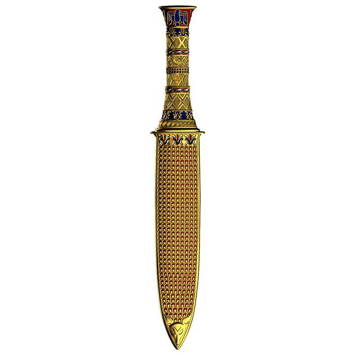 image of the king tutankhamun's dagger