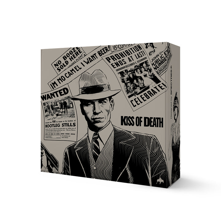 image of kiss of death silver coin packaging box