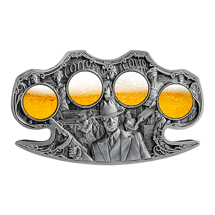 image of kiss of death silver coin