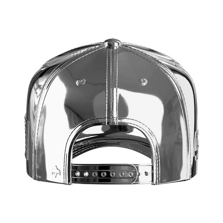 image of the maga hat pure silver sculpture