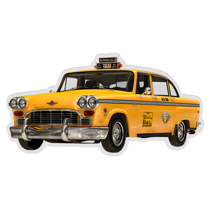 image of the nyc taxi silver coin