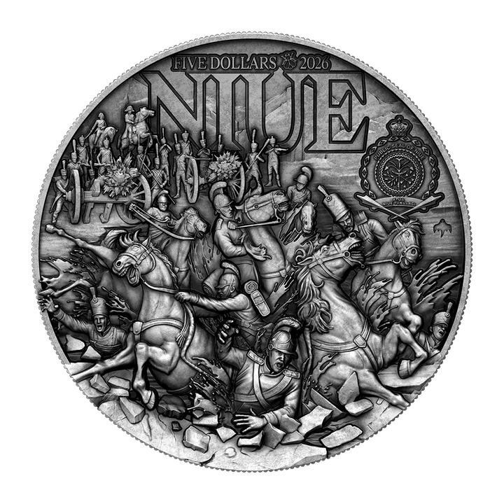 image of the napoleon 2 oz silver coin