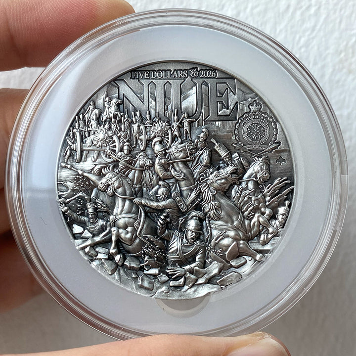 image of the napoleon 2 oz silver coin