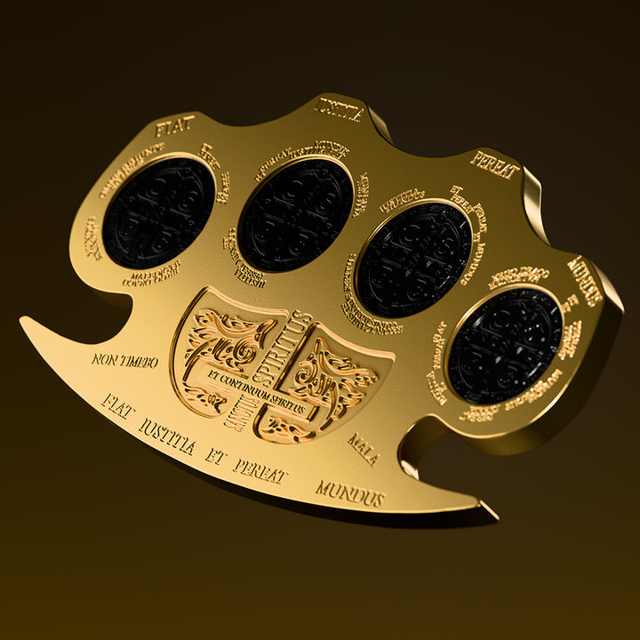 image of the holy knuckles silver coin