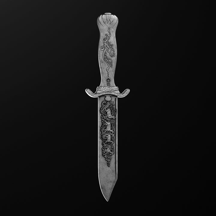 image of the theodore roosevelt's tiffany bowie knife silver coin