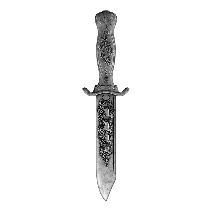 image of the theodore roosevelt's tiffany bowie knife silver coin