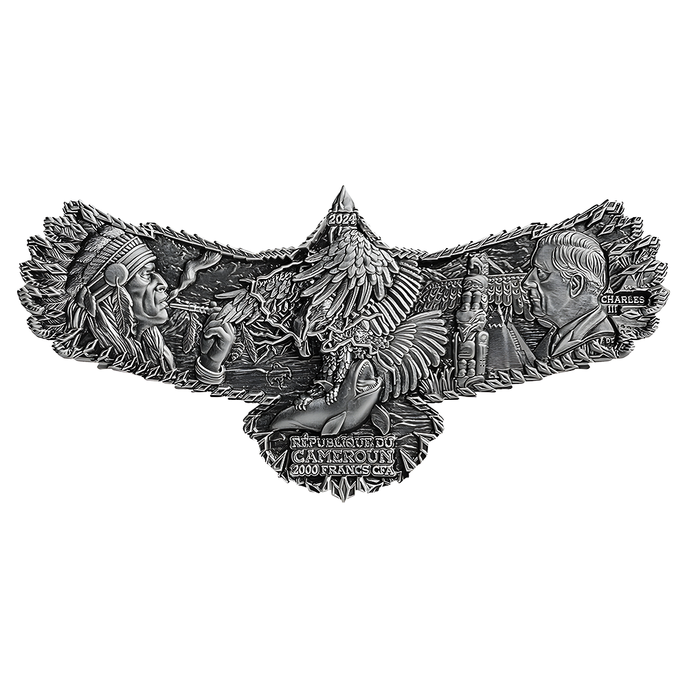 image of thunderbird silver coin