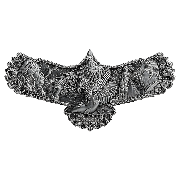 image of thunderbird silver coin
