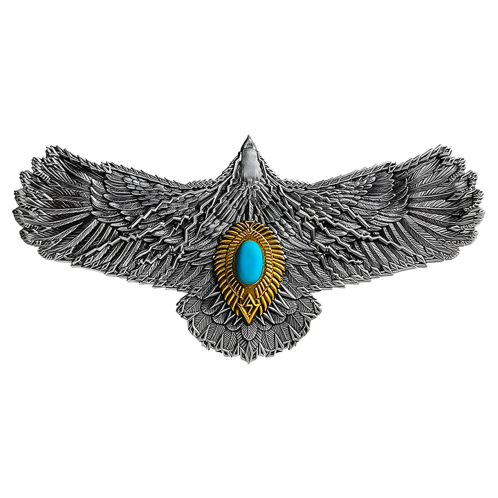 image of thunderbird silver coin