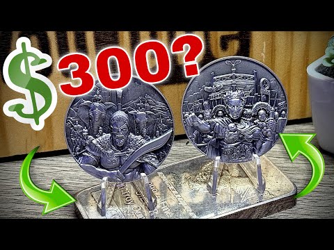 video review of the julius caesar 2 oz silver coin