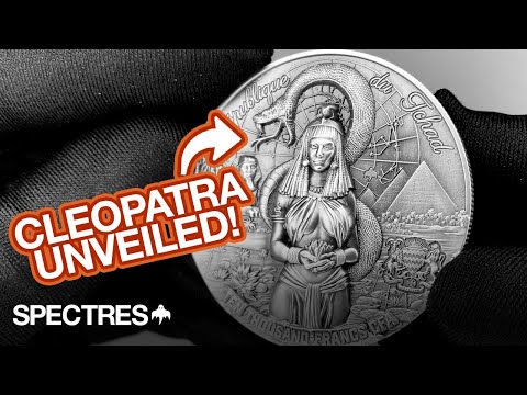 video of the cleopatra silver coin