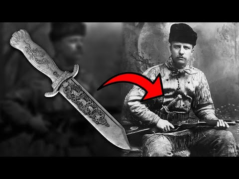 promo video of the theodore roosevelt's bowie knife 2 oz pure silver coin