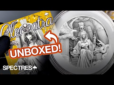 video of the cleopatra silver coin