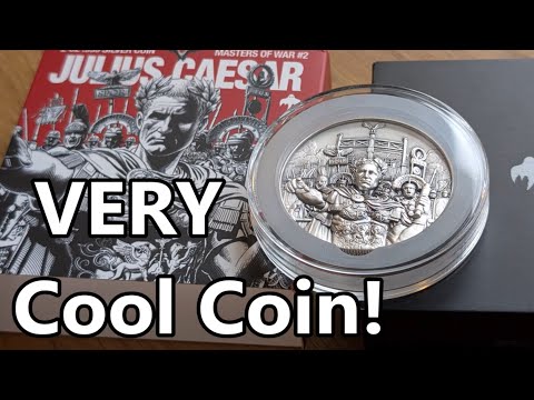 video review of the julius caesar 2 oz silver coin
