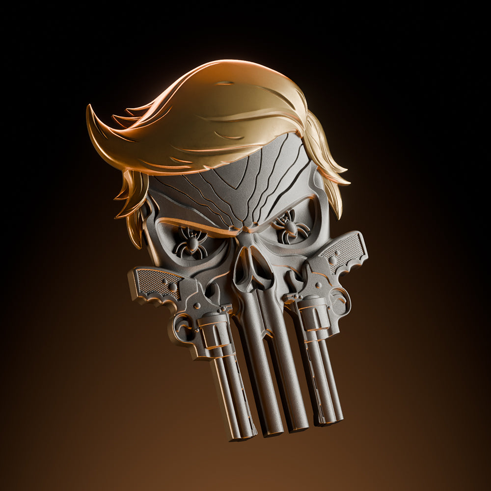 image of the Trump Punisher 1 oz Pure Silver Collectible