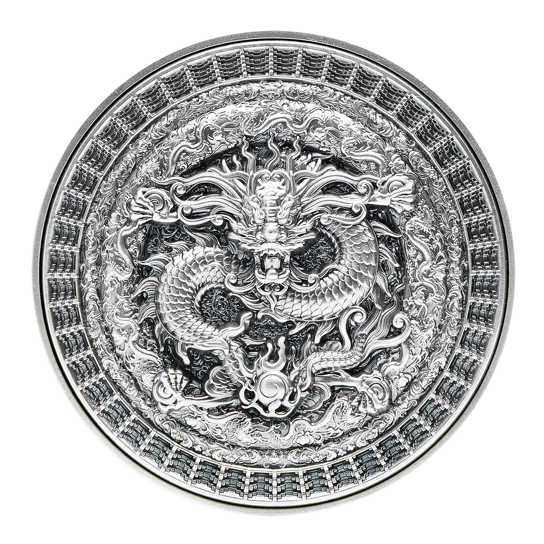 The Forbidden Dragon 2 oz Silver Coin