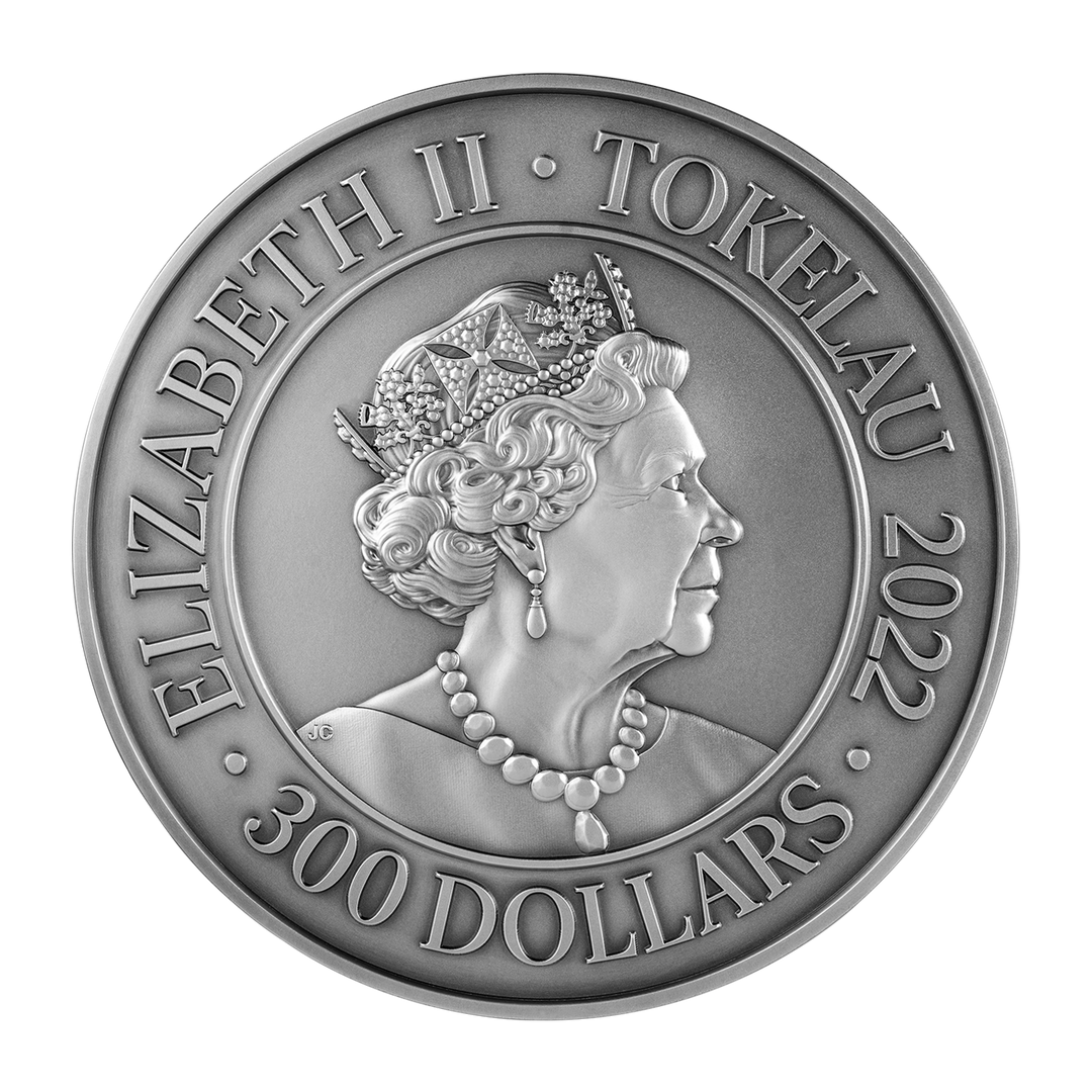 9 Sons of the Dragon King 10 kg Silver Coin - 2022 Tokelau 300 Dollars