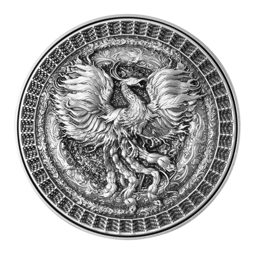 The Forbidden Phoenix 2 oz Silver Coin