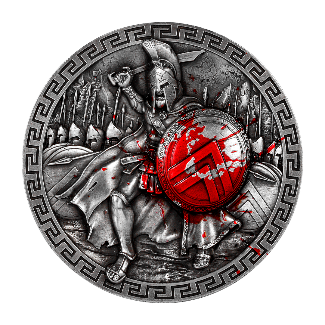 King Leonidas 5 oz Silver Coin