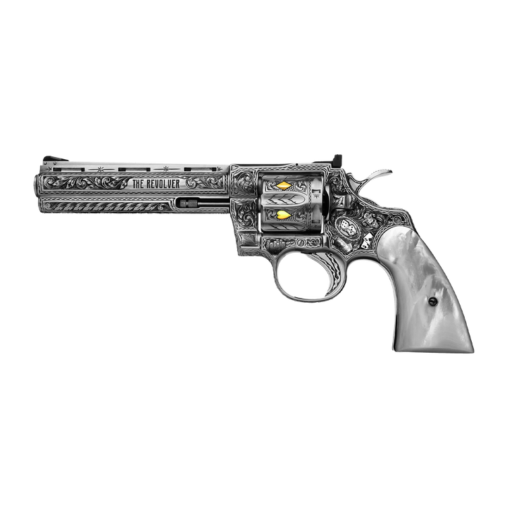 The Revolver 2 oz Silver Coin - 2023 Chad 10000 Francs CFA