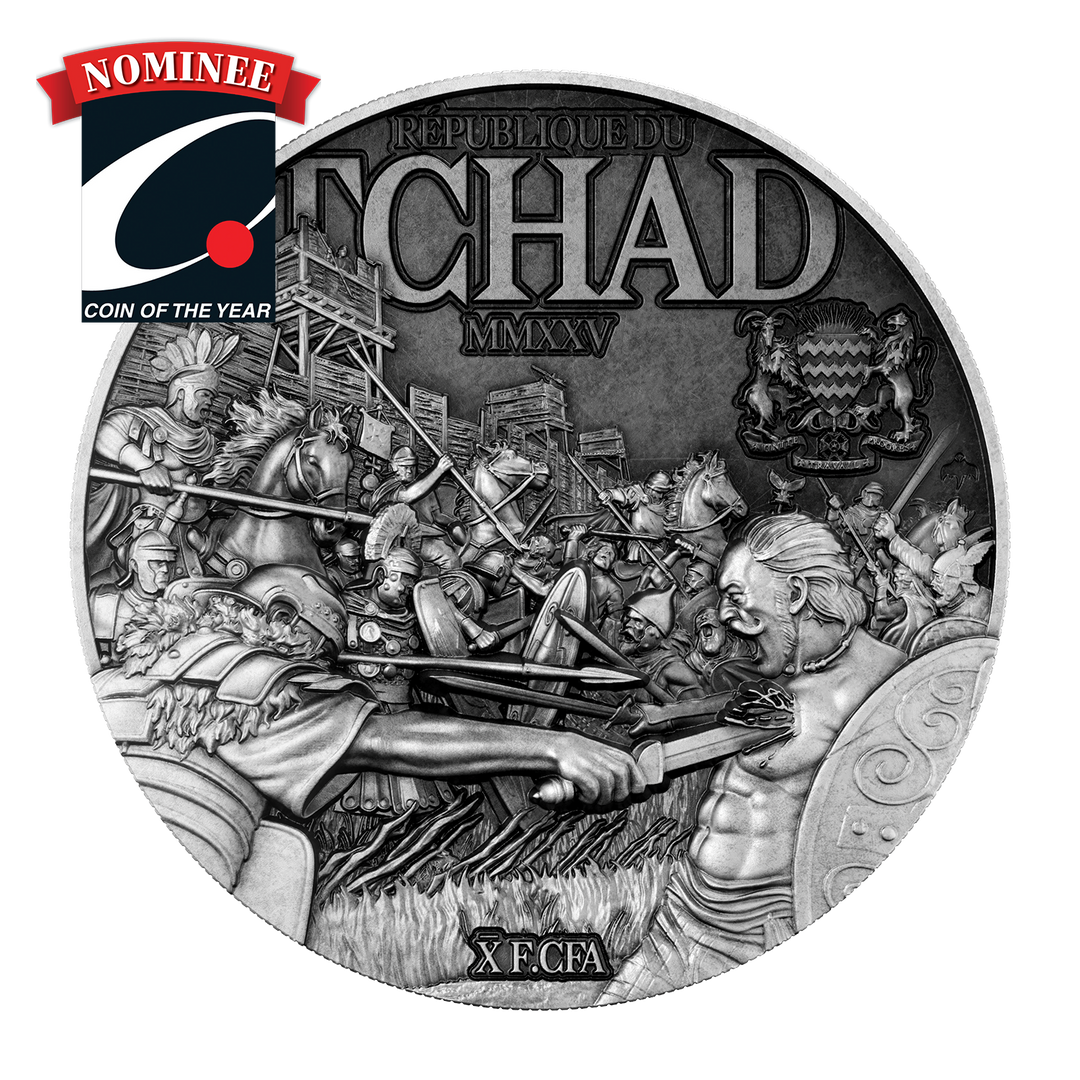 Julius Caesar 2 oz Pure Silver Coin