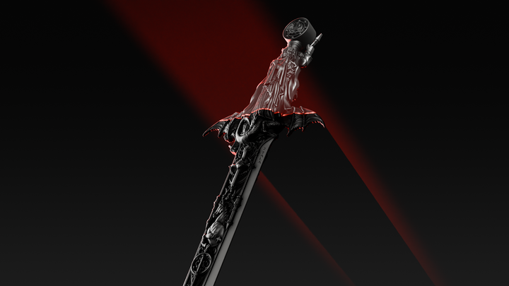 image of the Ascalon Sword of Saint George 1 oz Silver Coin
