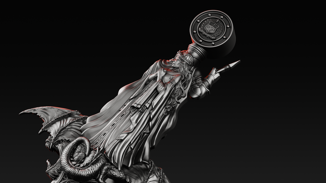 image of the Ascalon Sword of Saint George 1 oz Silver Coin