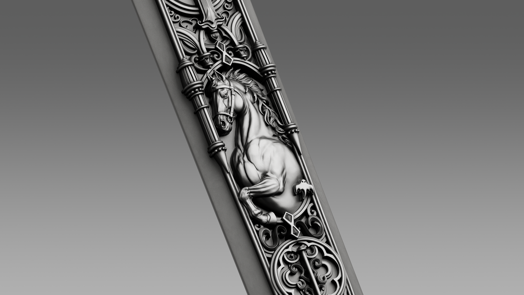 image of the Ascalon Sword of Saint George 1 oz Silver Coin