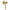 Ornate Parashu axe-shaped coin, angled view with layered decorative discs