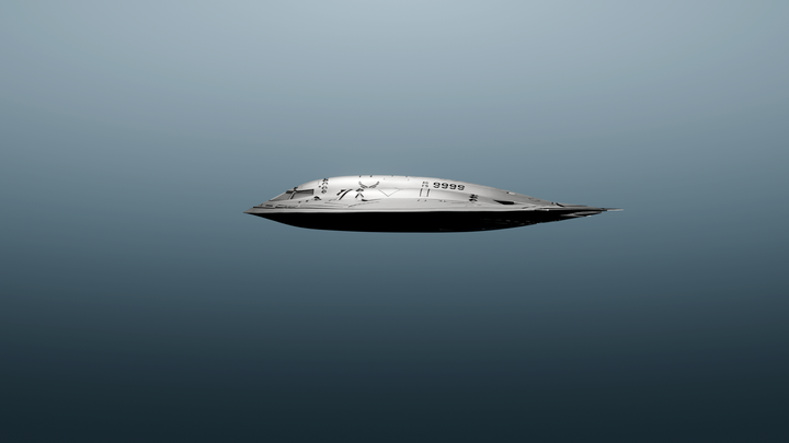 image of the B-2 Spirit Stealth Bomber 1oz Silver Coin