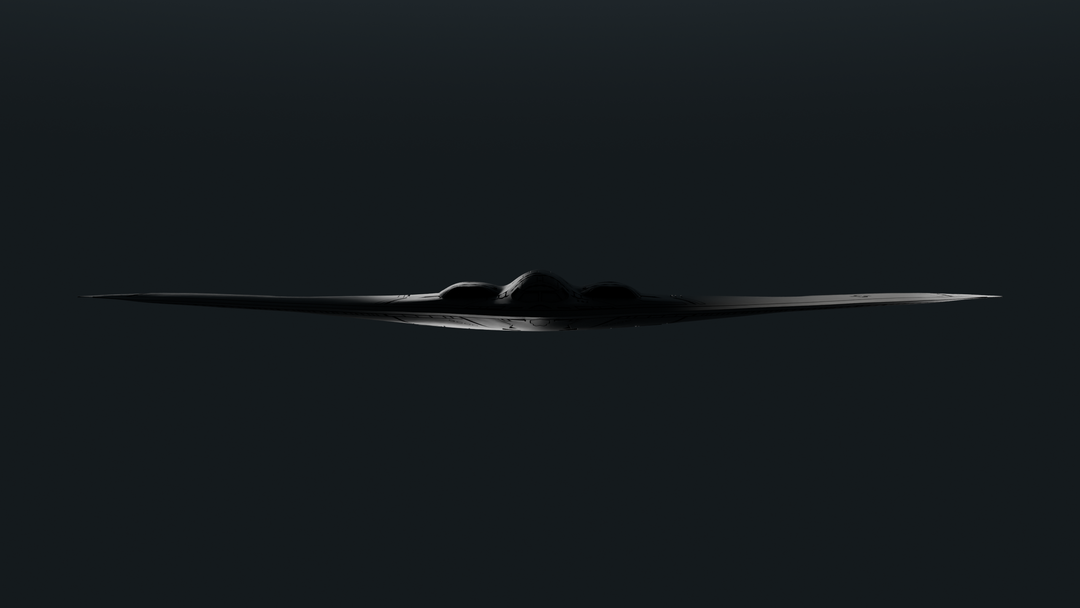 image of the B-2 Spirit Stealth Bomber 1oz Silver Coin