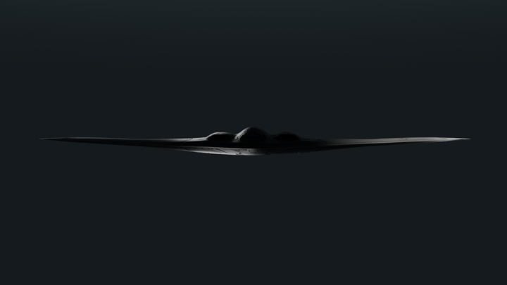 image of the B-2 Spirit Stealth Bomber 1oz Silver Coin