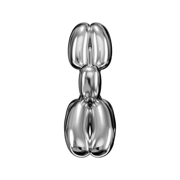 image of the Balloon Dog 1 oz Silver Coin