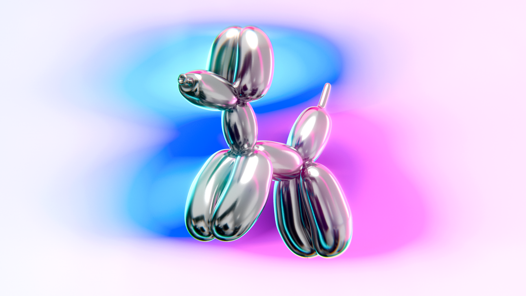 image of the Balloon Dog 1 oz Silver Coin