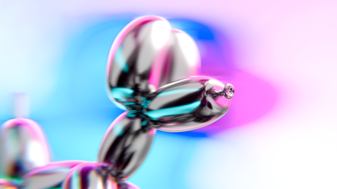 image of the Balloon Dog 1 oz Silver Coin