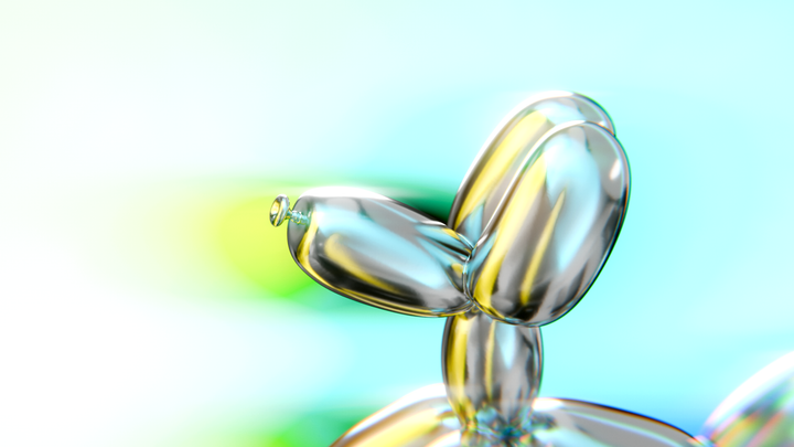 image of the Balloon Dog 1 oz Silver Coin