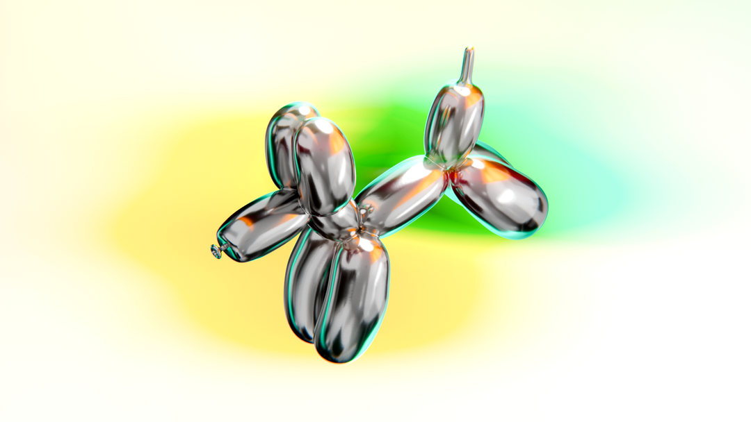 image of the Balloon Dog 1 oz Silver Coin
