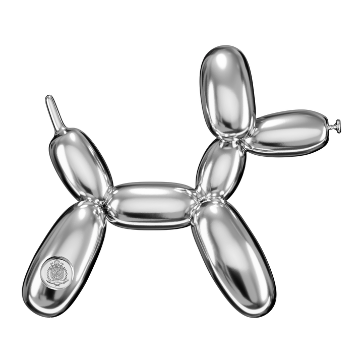 image of the Balloon Dog 1 oz Silver Coin