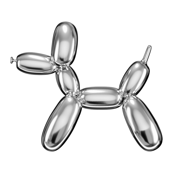 image of the Balloon Dog 1 oz Silver Coin