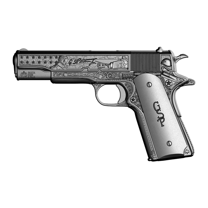 General Patton's 1911 2 oz Silver Coin - 2026 Samoa 5 Tala - Obverse