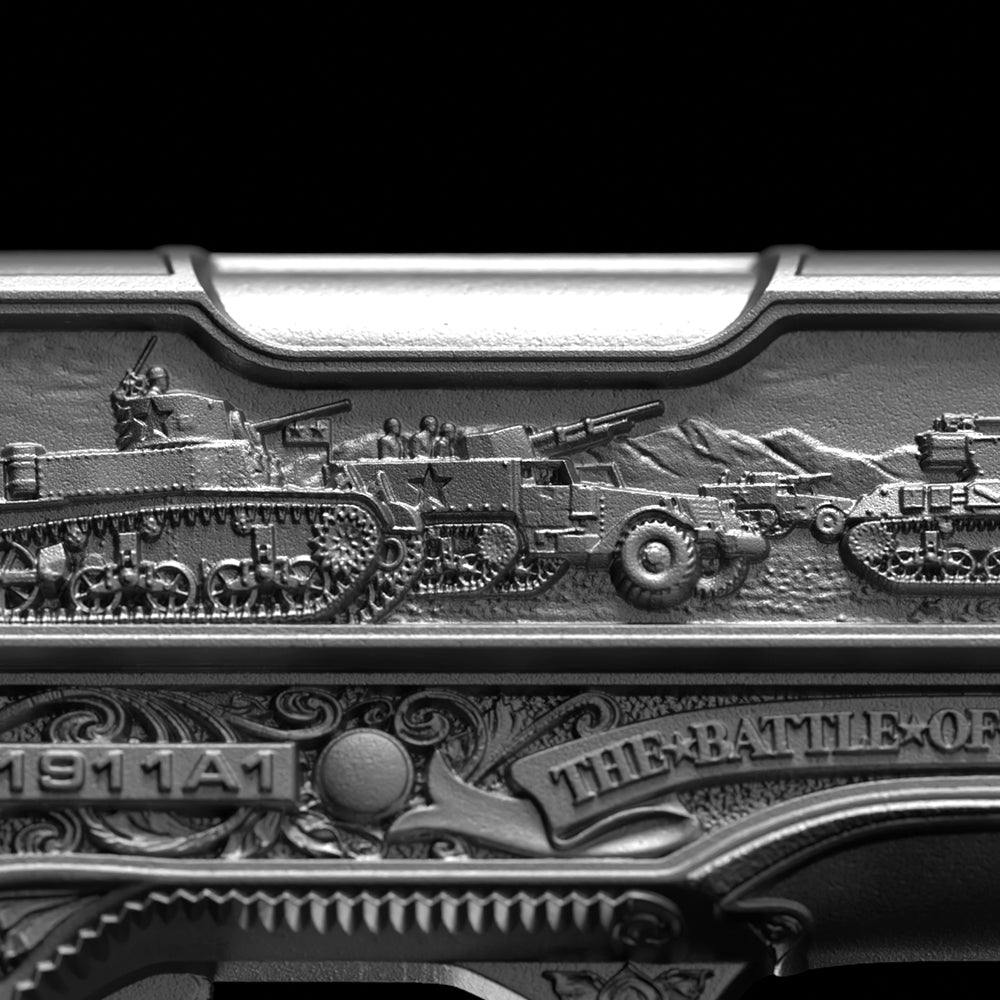 image of the General Patton's 1911 2 oz silver coin