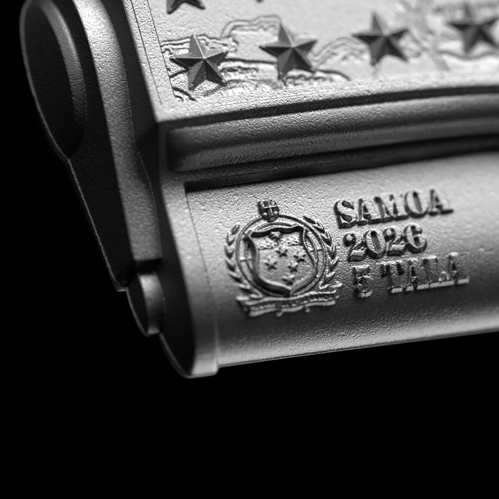 image of the General Patton's 1911 2 oz silver coin