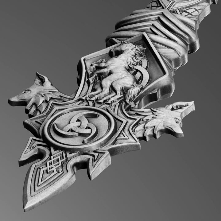 image of the gungnir - odin's spear's detail