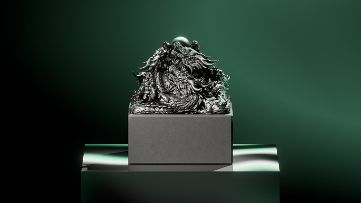 image of the heirloom seal of the realm 5 oz pure silver coin