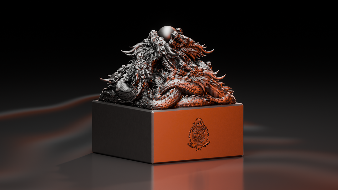 image of the heirloom seal of the realm 5 oz pure silver coin