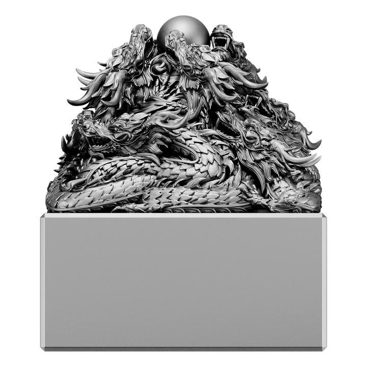 image of the heirloom seal of the realm 5 oz pure silver coin