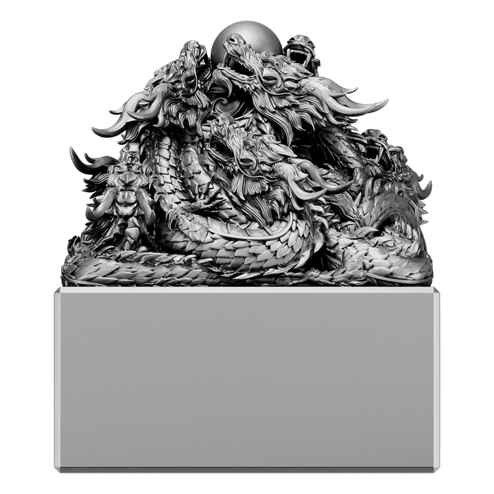 image of the heirloom seal of the realm 5 oz pure silver coin